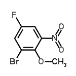 CAS#: 179897-92-8, 1-Bromo-5-Fluoro-2-Methoxy-3-Nitrobenzene