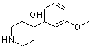 CAS 登录号：180161-15-3， 4-(3-甲氧基苯基)-4-哌啶醇
