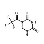 CAS#: 180177-50-8, 1-(Trifluoroacetyl)-1,3,5-Triazinane-2,4-Dione