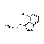 CAS#: 180194-31-4, 3-(7-Methyl-1H-Benzimidazol-1-Yl)Propanenitrile