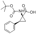 CAS#: 180322-79-6, (1S,2S)-1-[(2-Methylpropan-2-Yl)Oxycarbonylamino]-2-Phenylcyclopropane-1-Carboxylate