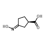 CAS#: 180323-33-5, (1R,3E)-3-(Hydroxyimino)Cyclopentanecarboxylic Acid