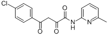 CAS 登录号：180537-65-9， 4-(4-氯苯基)-N-(6-甲基吡啶-2-基)-2,4-二氧代丁酰胺
