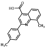 CAS#: 18060-44-1, 8-Methyl-2-(4-Methylphenyl)-4-Quinolinecarboxylic Acid