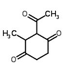CAS#: 180690-64-6, 2-Acetyl-3-Methyl-1,4-Cyclohexanedione