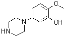 CAS#: 180698-25-3, 2-Methoxy-5-(1-Piperazinyl)Phenol