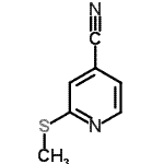 CAS#: 180790-90-3, 2-(Methylsulfanyl)Isonicotinonitrile