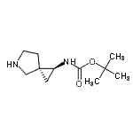 CAS#: 180975-59-1, 2-Methyl-2-Propanyl (1S,3S)-5-Azaspiro[2.4]Hept-1-Ylcarbamate