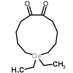 CAS#: 18100-65-7, 1,1-Diethylgermacycloundecane-6,7-dione