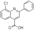 CAS 登录号：181048-56-6， 8-氯-2-苯基-4-喹啉羧酸