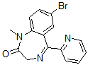 CAS 登录号：1812-33-5， N-Methylbromazepam