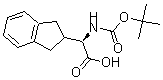 CAS#: 181227-48-5, (alphaR)-alpha-[[(1,1-Dimethylethoxy)Carbonyl]Amino]-2,3-Dihydro-1H-Indene-2-Acetic Acid
