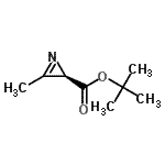 CAS#: 181369-36-8, 2-Methyl-2-propanyl (2R)-3-methyl-2H-azirene-2-carboxylate