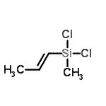 CAS#: 18142-37-5, Dichloro(Methyl)(1E)-1-Propen-1-Ylsilane