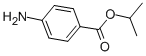 CAS 登录号：18144-43-9， 4-氨基苯甲酸异丙酯
