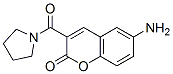 CAS 登录号：18144-55-3， 6-氨基-3-(吡咯烷-1-基羰基)香豆素