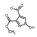 CAS#: 181585-85-3, Methyl 1-Hydroxy-4-Nitro-1H-Pyrazole-3-Carboxylate