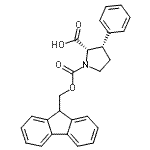 CAS 登录号：181824-45-3， (3S)-1-[(9H-芴-9-基甲氧基)羰基]-3-苯基-L-脯氨酸