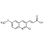 CAS#: 182050-23-3, 2-Chloro-6-Methoxy-3-[(E)-2-Nitrovinyl]Quinoline