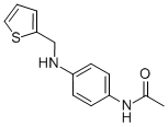CAS 登录号：18210-26-9， N-(4-[(噻吩-2-基甲基)-氨基]-苯基)-乙酰胺