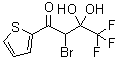 CAS#: 182131-50-6, 2-Bromo-4,4,4-Trifluoro-3,3-Dihydroxy-1-(2-Thienyl)-1-Butanone