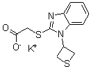 CAS#: 182193-17-5, ((1-(3-Thietanyl)-1H-Benzo[d]Imidazol-2-Yl)Thio)-Acetic Acid Potassium Salt