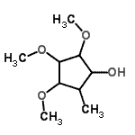 CAS#: 182195-76-2, 2,3,4-Trimethoxy-5-Methyl-Cyclopentan-1-Ol