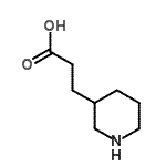 CAS#: 1822-31-7, 3-(3-Piperidinyl)Propanoic Acid