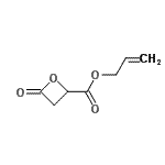CAS 登录号：182230-28-0， 烯丙基4-氧代-2-氧杂环丁烷羧酸酯