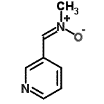 CAS 登录号：182487-42-9， N-甲基-N-[(Z)-3-吡啶基甲基烯]胺氧化物