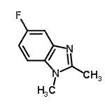 CAS#: 182551-07-1, 5-Fluoro-1,2-Dimethyl-Benzimidazole