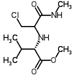 CAS#: 182552-15-4, Methyl N-[3-Chloro-1-(Methylamino)-1-Oxo-2-Propanyl]-L-Valinate