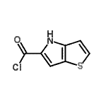 CAS#: 182553-05-5, 4H-Thieno[3,2-b]Pyrrole-5-Carbonyl Chloride