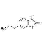 CAS#: 182678-13-3, 6-Propyl-1,3-Benzothiazole-2(3H)-Thione