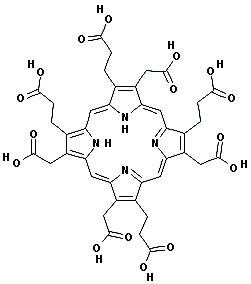 CAS#: 18273-06-8, 3,8,13,17-Tetrakis(Carboxymethyl)Porphyrin-2,7,12,18-Tetrapropanoic Acid