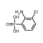 CAS 登录号：18275-77-9， (2-氨基-3-氯苯基)膦酸