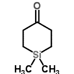 CAS#: 18276-42-1, 1,1-Dimethyl-4-silinanone