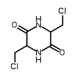 CAS#: 182878-29-1, 3,6-Bis(Chloromethyl)-2,5-Piperazinedione