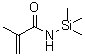 CAS 登录号：18295-89-1， 2-甲基-N-(三甲基硅烷基)丙烯酰胺