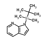 CAS#: 183001-71-0, 1-[Dimethyl(2-Methyl-2-Propanyl)Silyl]-1H-Pyrrolo[2,3-b]Pyridine