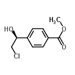 CAS 登录号：183058-35-7， 甲基4-[(1S)-2-氯-1-羟基乙基]苯甲酸酯