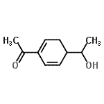CAS 登录号：183060-09-5， 1-[4-(1-羟基乙基)-1,5-环己二烯-1-基]乙酮