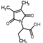 CAS#: 183149-83-9, 2-(3,4-Dimethyl-2,5-Dioxo-2,5-Dihydro-1H-Pyrrol-1-Yl)Butanoic Acid