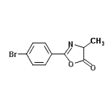 CAS#: 183559-32-2, 2-(4-Bromophenyl)-4-Methyl-1,3-Oxazol-5(4H)-One