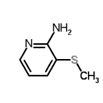 CAS 登录号：183610-73-3， 3-(甲硫基)-2-吡啶胺