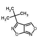 CAS 登录号：183666-50-4， 3-(2-甲基-2-丙基)[1,2]恶唑并[5,4-c][1,2]恶唑
