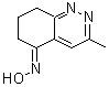 CAS 登录号：184021-51-0， (5E)-N-羟基-3-甲基-7,8-二氢-5(6H)-噌啉亚胺