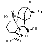 CAS#: 18411-79-5, (1alpha,4Aalpha,4Bbeta,10beta)-7-Hydroxy-1-Methyl-8-Methylenegibbane-1,4A,10-Tricarboxylic Acid