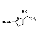 CAS#: 184154-45-8, 2-Ethynyl-4-Isopropyl-1,3-Thiazole