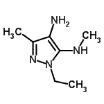 CAS#: 184173-41-9, 1-Ethyl-N<Sup>5</Sup>,3-Dimethyl-1H-Pyrazole-4,5-Diamine